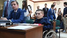 Антон Мамаев в Московском городском суде. 3 августа 2017 Антон Мамаев в Московском городском суде. 3 августа 2017
