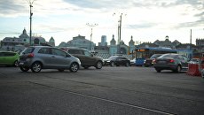 1-ая Тверская-Ямская улица в Москве. Архивное фото 1-ая Тверская-Ямская улица в Москве. Архивное фото