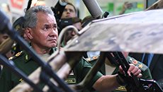 Министр обороны РФ Сергей Шойгу на международном военно-техническом форуме Армия-2017. 22 августа 2017 Министр обороны РФ Сергей Шойгу на международном военно-техническом форуме Армия-2017. 22 августа 2017
