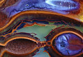 Liesegang Rings Blue Liesegang Rings Blue