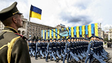Украинские военнослужащие на параде в честь Дня независимости в Киеве. 24 августа 2017 Украинские военнослужащие на параде в честь Дня независимости в Киеве. 24 августа 2017