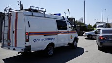 Автомобиль МЧС РФ у места падения автобуса с людьми в море, Краснодарский край. 25 августа 2017 Автомобиль МЧС РФ у места падения автобуса с людьми в море, Краснодарский край. 25 августа 2017