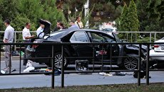 Сотрудники правоохранительных органов в Краснодаре, где было совершено нападение на сотрудников ДПС. 28 августа 2017 Сотрудники правоохранительных органов в Краснодаре, где было совершено нападение на сотрудников ДПС. 28 августа 2017