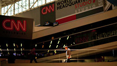 Штаб-квартира CNN в Атланте, США. Архивное фото Штаб-квартира CNN в Атланте, США. Архивное фото