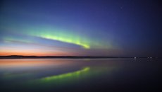 Северное сияние. Архивное фото Северное сияние. Архивное фото