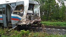 ДТП с рельсовым автобусом в Чувашии. 11 сентября 2017 ДТП с рельсовым автобусом в Чувашии. 11 сентября 2017