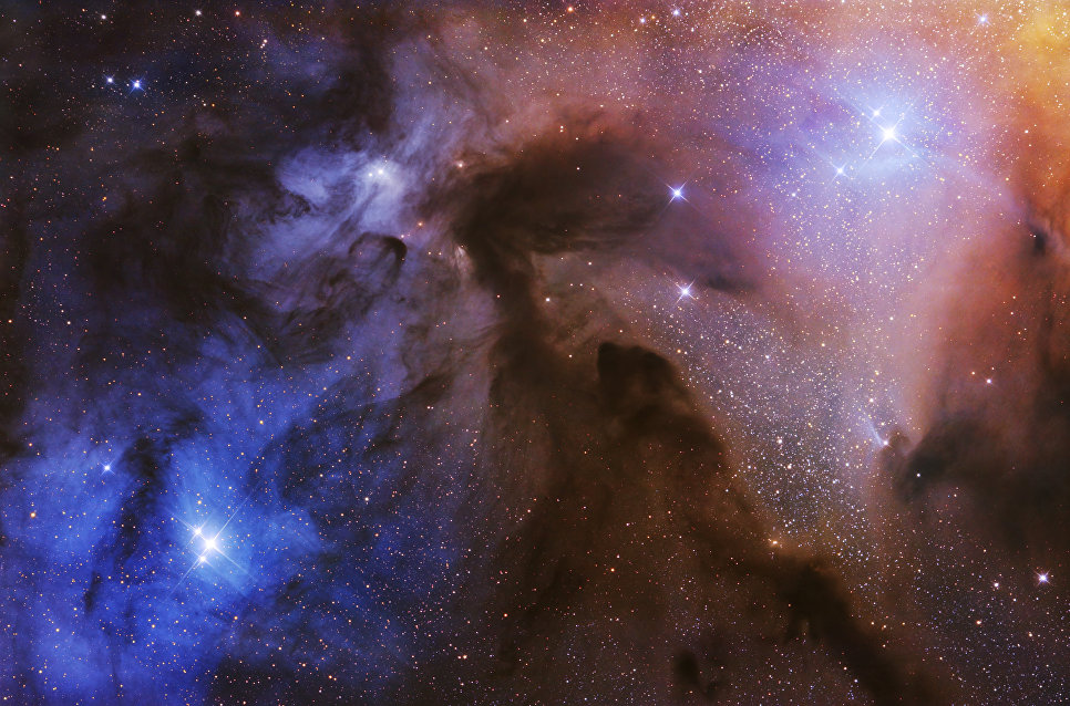 Снимок фотографа Артема Миронова из России The Rho Ophiuchi Clouds, победивший в категории Звезды и туманности в фотоконкурсе Insight Astronomy Photographer of the Year 2017 Снимок фотографа Артема Миронова из России The Rho Ophiuchi Clouds, победивший в категории Звезды и туманности в фотоконкурсе Insight Astronomy Photographer of the Year 2017