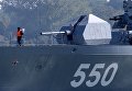 Корвет Стерегущий во время выхода кораблей Балтийского флота в море в рамках российско-белорусских стратегических учений Запад-2017 Корвет Стерегущий во время выхода кораблей Балтийского флота в море в рамках российско-белорусских стратегических учений Запад-2017