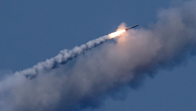 Запуск ракет Калибр по целям террористов в Сирии. Архивное фото