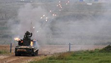 ЗПРК 2С6М1 Тунгуска на полигоне Алабино ЗПРК 2С6М1 Тунгуска на полигоне Алабино