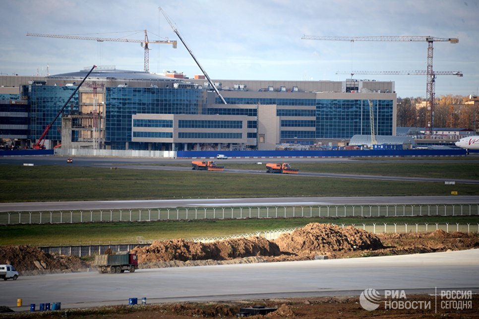 Строительство нового терминала аэропорта Домодедово Строительство нового терминала аэропорта Домодедово