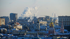 Вид Москвы с колокольни Ивана Великого Вид Москвы с колокольни Ивана Великого