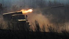 Боевая машина БМ-21 реактивной системы залпового огня Град Боевая машина БМ-21 реактивной системы залпового огня Град