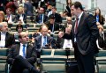 Участники Санкт-Петербургского международного культурного форума перед торжественным открытием Участники Санкт-Петербургского международного культурного форума перед торжественным открытием