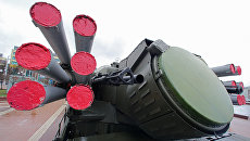 Зенитный ракетно-пушечный комплекс Панцирь-С1. Архивное фото Зенитный ракетно-пушечный комплекс Панцирь-С1. Архивное фото