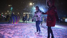 Открытие катка на ВДНХ Открытие катка на ВДНХ