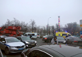 На месте ДТП возле метро Сходненская в Москве. 29 декабря 2017 На месте ДТП возле метро Сходненская в Москве. 29 декабря 2017