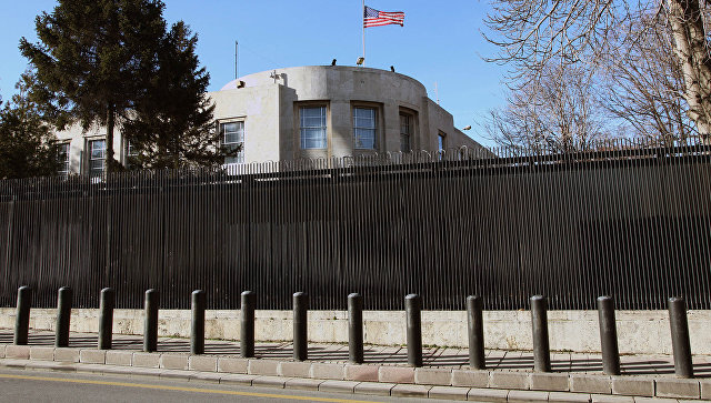 Здание американского посольства в Анкаре. Архивное фото