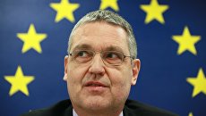 Глава представительства Европейского Союза Маркус Флориан Эдерер на пресс-конференции в Москве по случаю начала председательства Болгарии в Совете Европейского Союза. 16 января 2018 Глава представительства Европейского Союза Маркус Флориан Эдерер на пресс-конференции в Москве по случаю начала председательства Болгарии в Совете Европейского Союза. 16 января 2018