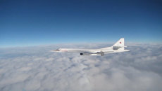 Российские Ту-160 над Северным морем. Кадры минобороны Великобритании Российские Ту-160 над Северным морем. Кадры минобороны Великобритании