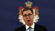Президент Сербии Александр Вучич. Архивное фото Президент Сербии Александр Вучич. Архивное фото