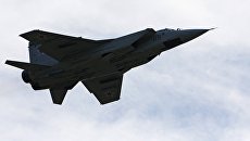 Истребитель-перехватчик МиГ-31БМ. Архивное фото Истребитель-перехватчик МиГ-31БМ. Архивное фото