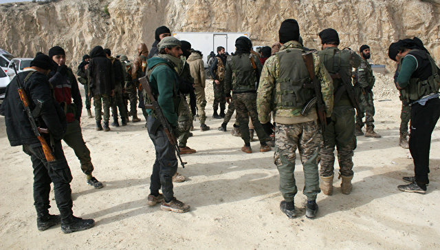 Бойцы ССА, участвующие в операции в Африне. Архивное фото