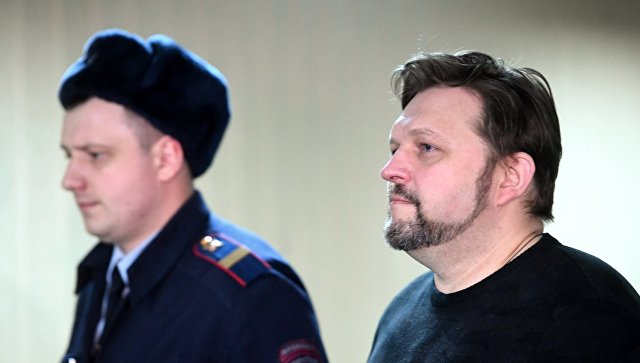 Экс-губернатор Кировской области Никита Белых, обвиняемый во взяточничестве, в Пресненском суде Москвы. 26 января 2018