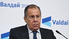 Министр иностранных дел России Сергей Лавров на конференции Международного дискуссионного клуба Валдай Россия на Ближнем Востоке: игра на всех полях в Москве. 19 февраля 2018 Министр иностранных дел России Сергей Лавров на конференции Международного дискуссионного клуба Валдай Россия на Ближнем Востоке: игра на всех полях в Москве. 19 февраля 2018