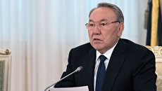 Президент Республики Казахстан Нурсултан Назарбаев. Архивное фото Президент Республики Казахстан Нурсултан Назарбаев. Архивное фото