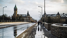 Вид города Люксембург Вид города Люксембург
