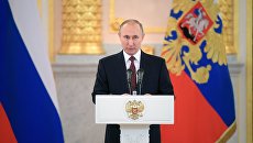 Президент РФ Владимир Путин. Архивное фото Президент РФ Владимир Путин. Архивное фото