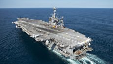 Американский авианосец USS Harry Truman. Архивное фото Американский авианосец USS Harry Truman. Архивное фото