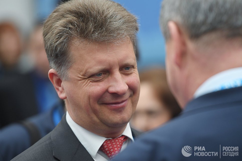 Министр транспорта РФ Максим Соколов на Красноярском экономическом форуме Министр транспорта РФ Максим Соколов на Красноярском экономическом форуме