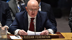 Постпред РФ при ООН Василий Небензя. Архивное фото Постпред РФ при ООН Василий Небензя. Архивное фото