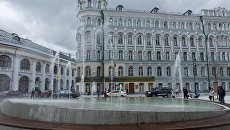 Фонтан на Биржевой площади Фонтан на Биржевой площади