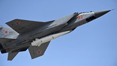 Многоцелевой истребитель МиГ-31 с гиперзвуковой ракетой Кинжал Многоцелевой истребитель МиГ-31 с гиперзвуковой ракетой Кинжал