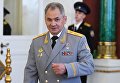 Министр обороны РФ Сергей Шойгу после церемонии инаугурации президента РФ Владимира Путина. 7 мая 2018 Министр обороны РФ Сергей Шойгу после церемонии инаугурации президента РФ Владимира Путина. 7 мая 2018