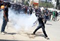 Участники протеста в Палестине против переноса посольства США в Иерусалим. 14 мая 2018 Участники протеста в Палестине против переноса посольства США в Иерусалим. 14 мая 2018
