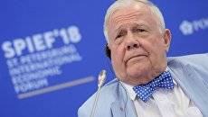 Председатель Rogers Holding Company Джим Роджерс на Петербургском международном экономическом форуме. 24 мая 2018 Председатель Rogers Holding Company Джим Роджерс на Петербургском международном экономическом форуме. 24 мая 2018