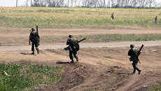 Военнослужащие ДНР. Архивное фото Военнослужащие ДНР. Архивное фото