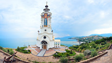 Храм-маяк Николая Чудотворца в Крыму. Архивное фото Храм-маяк Николая Чудотворца в Крыму. Архивное фото