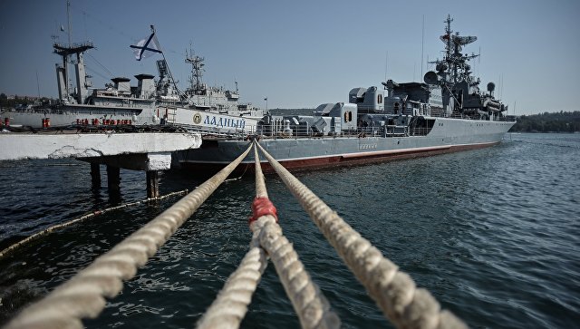 Военно-морская база Черноморского флота РФ в Севастополе