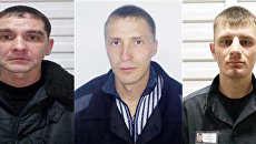 Заключенные Жилин Сергей, Бойко Валерий и Стецик Вячеслав, сбежавшие из Красноярской колонии Заключенные Жилин Сергей, Бойко Валерий и Стецик Вячеслав, сбежавшие из Красноярской колонии