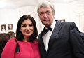 Режиссер, продюсер Александр Стриженов с супругой актрисой, телеведущей Екатериной Стриженовой на юбилейном вечере Московскому театру оперетты – 90! в Москве Режиссер, продюсер Александр Стриженов с супругой актрисой, телеведущей Екатериной Стриженовой на юбилейном вечере Московскому театру оперетты – 90! в Москве