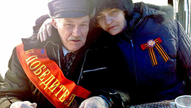 Владимир Николенко с дочерью Людмилой