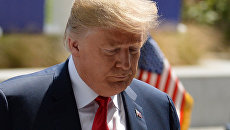 Президент США Дональд Трамп на саммите НАТО в Брюсселе. 11 июля 2018 Президент США Дональд Трамп на саммите НАТО в Брюсселе. 11 июля 2018