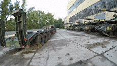Танки ВСУ на заброшенной базе Танки ВСУ на заброшенной базе