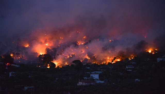 Число погибших в Греции от пожаров выросло до 79 человек