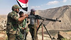 Сирийские военные. Архивное фото Сирийские военные. Архивное фото